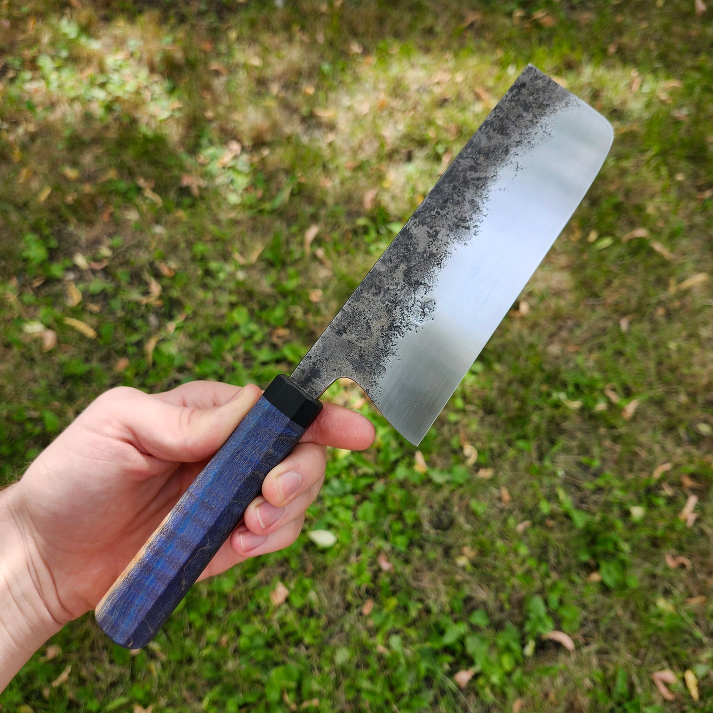 Curly Maple Nakiri 150mm