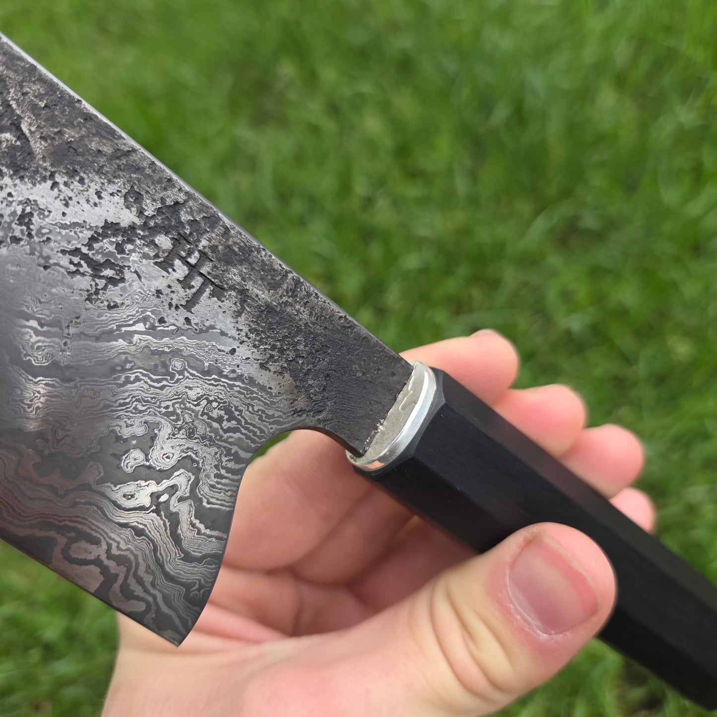Damascus Santoku